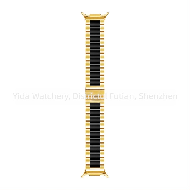 Brățară din oțel inoxidabil pentru Samsung Galaxy Watch7 Ultra, cataramă pliabilă, stil business, greutate 100 g