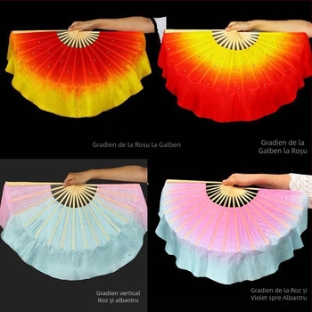 Fanfă de dans, dublu- fațetă Yangko, felinar cu tambur floral, pentru copii, spectacole la grădiniță și școala primară; Brand: Other; Lansare vară 2021