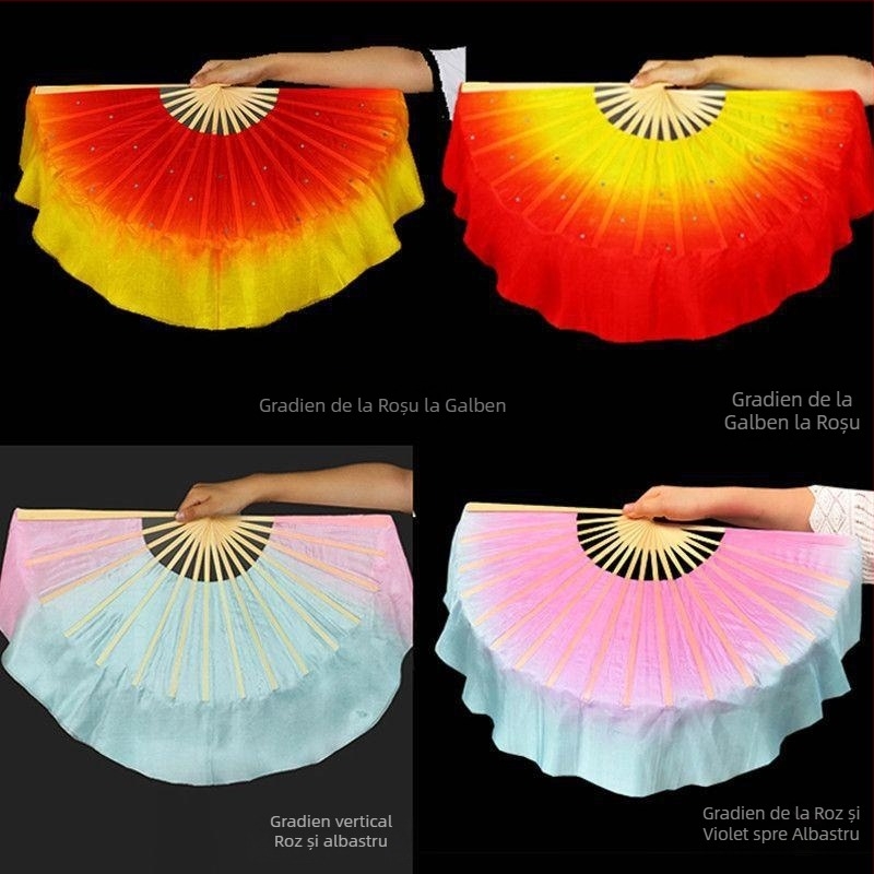 Fanfă de dans, dublu- fațetă Yangko, felinar cu tambur floral, pentru copii, spectacole la grădiniță și școala primară; Brand: Other; Lansare vară 2021