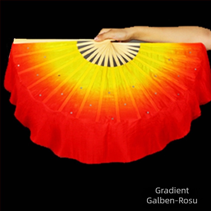 Fanfă de dans, dublu- fațetă Yangko, felinar cu tambur floral, pentru copii, spectacole la grădiniță și școala primară; Brand: Other; Lansare vară 2021