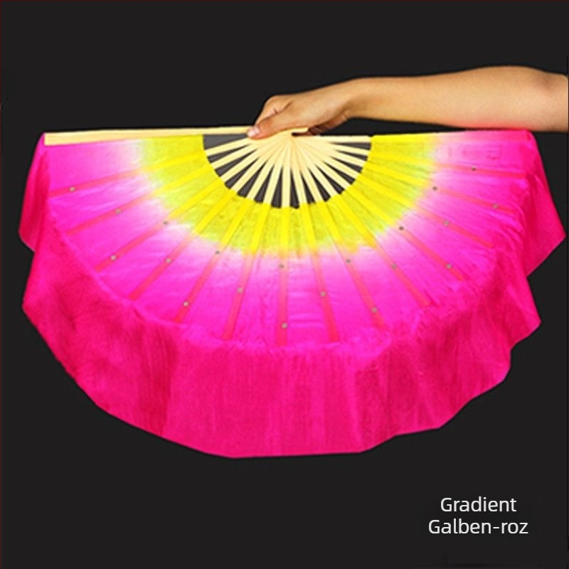 Fanfă de dans, dublu- fațetă Yangko, felinar cu tambur floral, pentru copii, spectacole la grădiniță și școala primară; Brand: Other; Lansare vară 2021