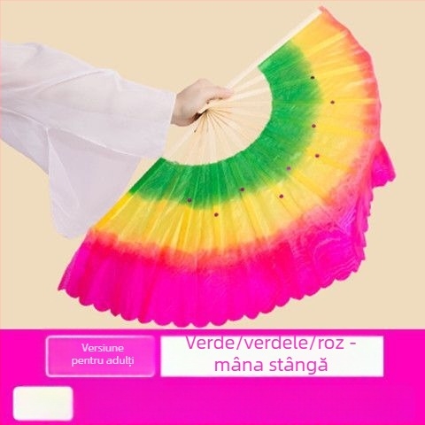 Fan de dans Yangko, cu două fețe, pentru reprezentații, recuzită de scenă, Brand Unique, lansat vara 2021