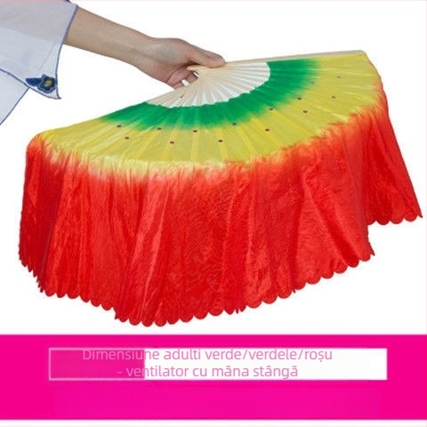 Fan de dans Yangko, cu două fețe, pentru reprezentații, recuzită de scenă, Brand Unique, lansat vara 2021