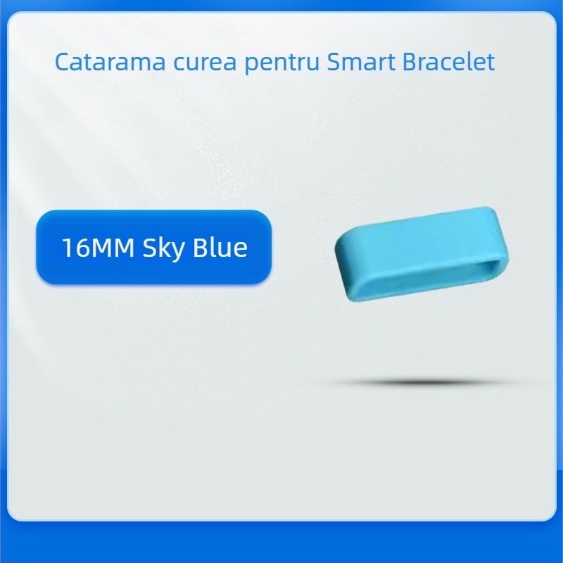 Curea din silicon cu cataramă pentru Huawei B6/B7 și Xiaomi Mi Band 8/7 Pro – stil simplu