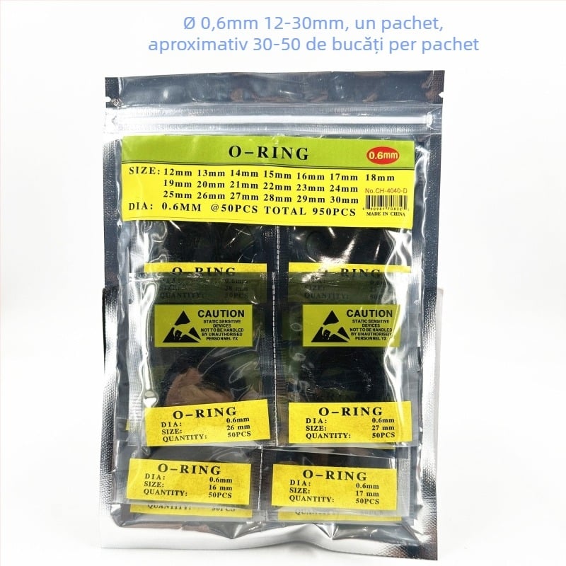 Inel etanș pentru capacul din spate al ceasului – set de unelte, utilizare casnică, 1 set