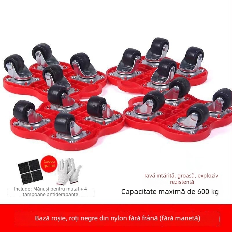 Roti universale pentru mutare, cu frână — Set de 40 piese de unelte de demontare pentru mobilier, paturi și dulapuri, uz casnic