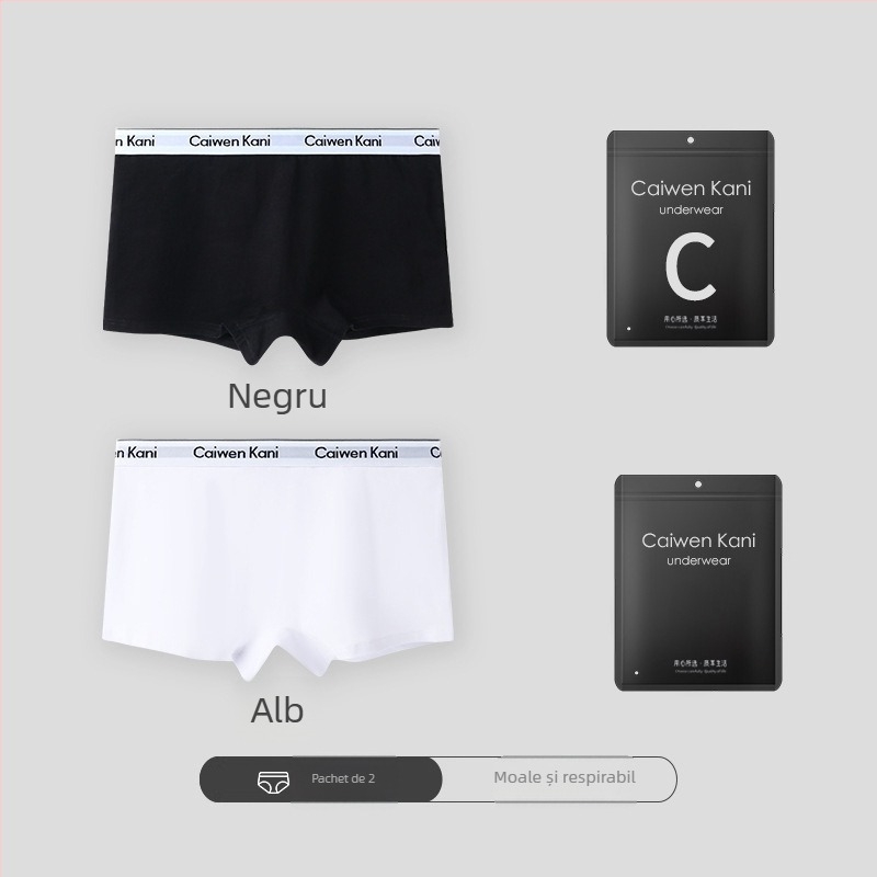 Șorturi boxer din bumbac pentru femei, respirabile, fără cusături, talie medie, cu design de ridicare a feselor