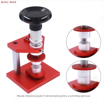Presă pentru capacul din spate al ceasului pentru înlocuirea bateriei - design șurubic de tip desktop - Marcă: Altă; Material: Altul; Domeniu de utilizare: Altul