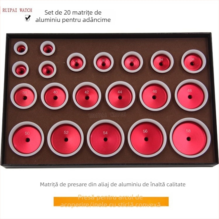 Presă pentru capacul din spate al ceasului pentru înlocuirea bateriei - design șurubic de tip desktop - Marcă: Altă; Material: Altul; Domeniu de utilizare: Altul