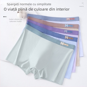 Boxeri bărbați din modal – respirabili, antibacterieni, tricot, talie medie