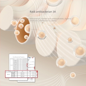 Set termic unisex din bumbac combed – 95–100% bumbac, antibacterian, antistat, cald, mâneci lungi, guler rotund, grosime moderata 181–200 g/m²
