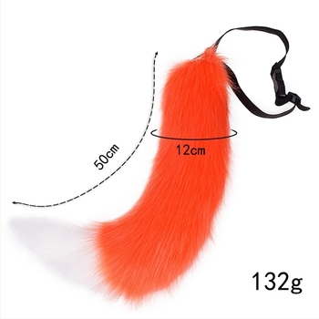 Accesorii cosplay cu coadă de pisică și coadă de vulpe, curea plușată, lucrat manual pentru Halloween (Brand: Other; Grupa de vârstă: Adulți; Lansare: Vara 2024)