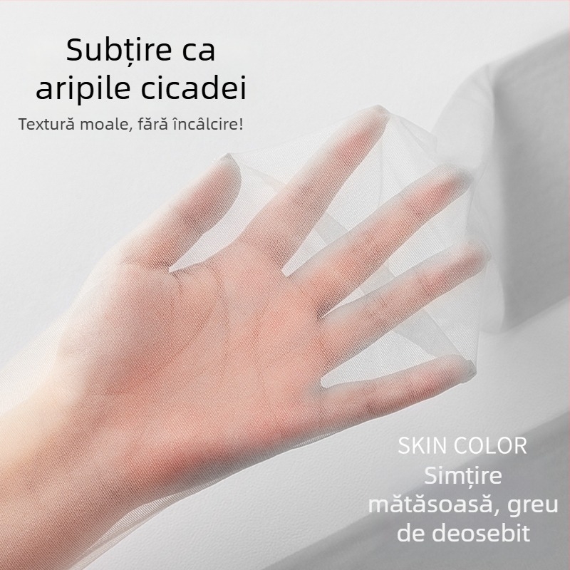 Colanți subțiri din catifea pentru femei, cu lifting pentru fese și anti-agățare, culoare solidă, 30–50% viscoză