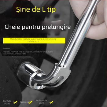 Bangli set chei cu formă de L, design cu capete duble în formă de 7, șase unghi extern, oțel 45#, capete Allen