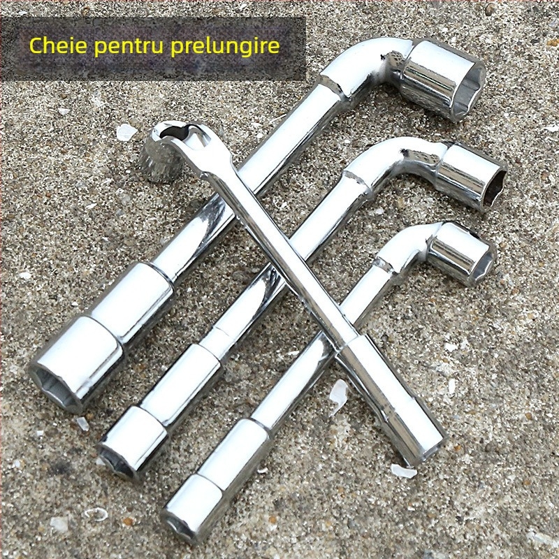 Bangli set chei cu formă de L, design cu capete duble în formă de 7, șase unghi extern, oțel 45#, capete Allen