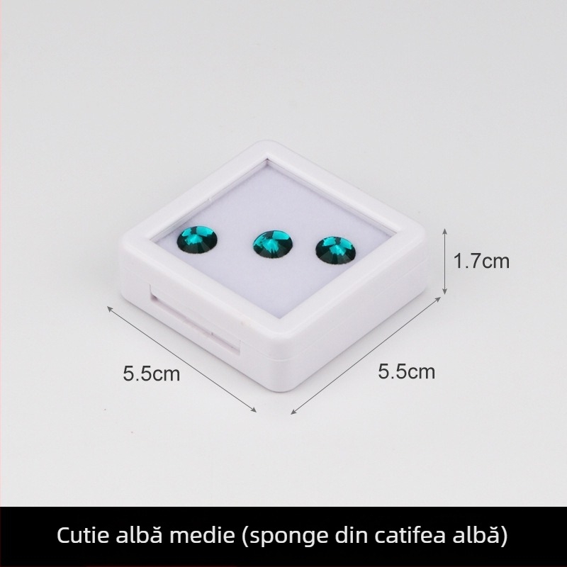 Cutie din plastic pentru bijuterii, cutie de ambalare, ambalare de vânzare, destinate depozitării bijuteriilor, ambalaj pentru bijuterii