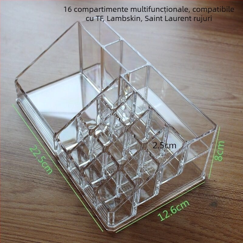 Raft de afișaj pentru ruj (Material: Plastic; Stil: Japonez; Duritatea: tare; Domeniu de utilizare: ruj; Greutate: 350 g)