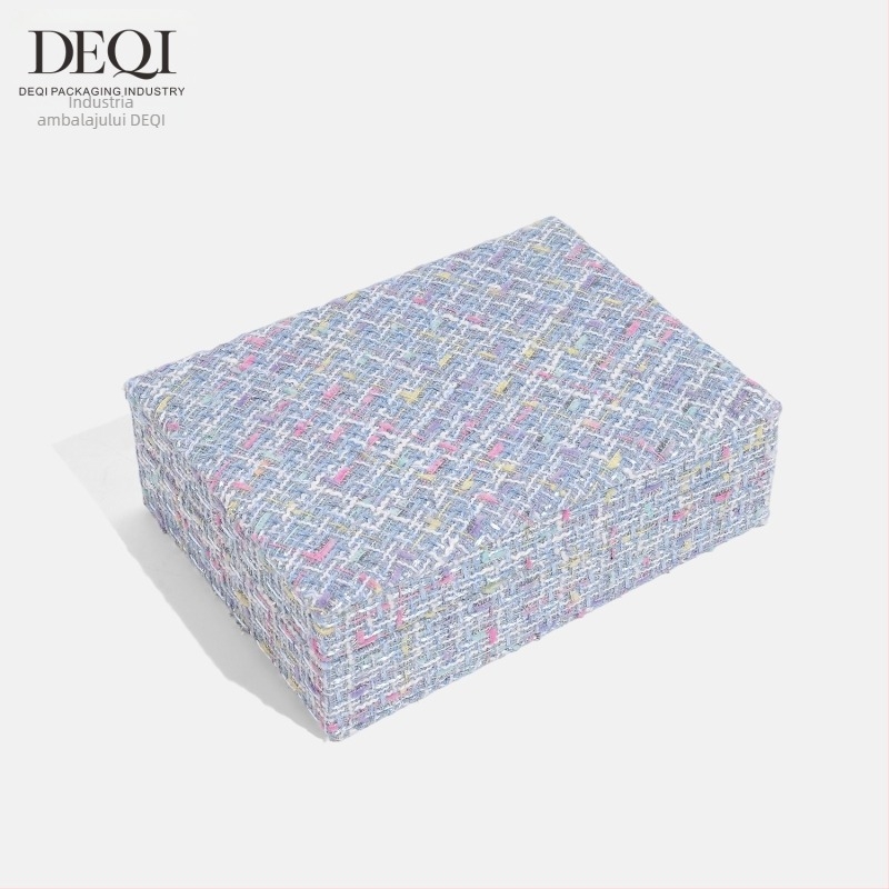 Cutie premium pentru bijuterii din pânză, pentru cercei, inele, coliere și brățări — Material: Pânză; Utilizare: ambalare bijuterii; Tip ambalaj: cutie; Nivel ambalaj: ambalaj de retail; Cod produs: 250429