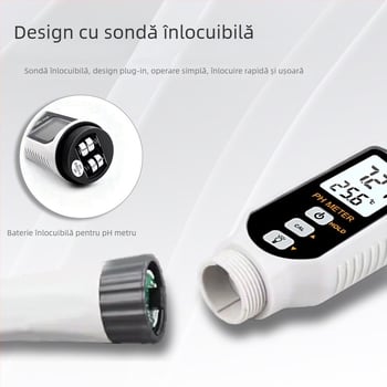 Xima pH metru de înaltă precizie, tester portabil pentru calitatea apei PH828 pentru creșterea porcinelor și acvacultură