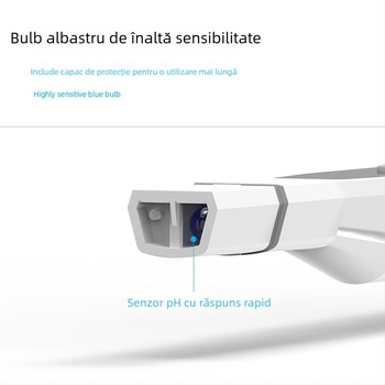 Pen portabil de pH pentru apă uzată industrială, ecran color, afișaj digital, inteligent, precizie înaltă