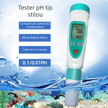 PH-metru portabil PH220W cu electrod extern – precizie 0.01 pH, interval 0.01–14.00 pH, brand Ruyi