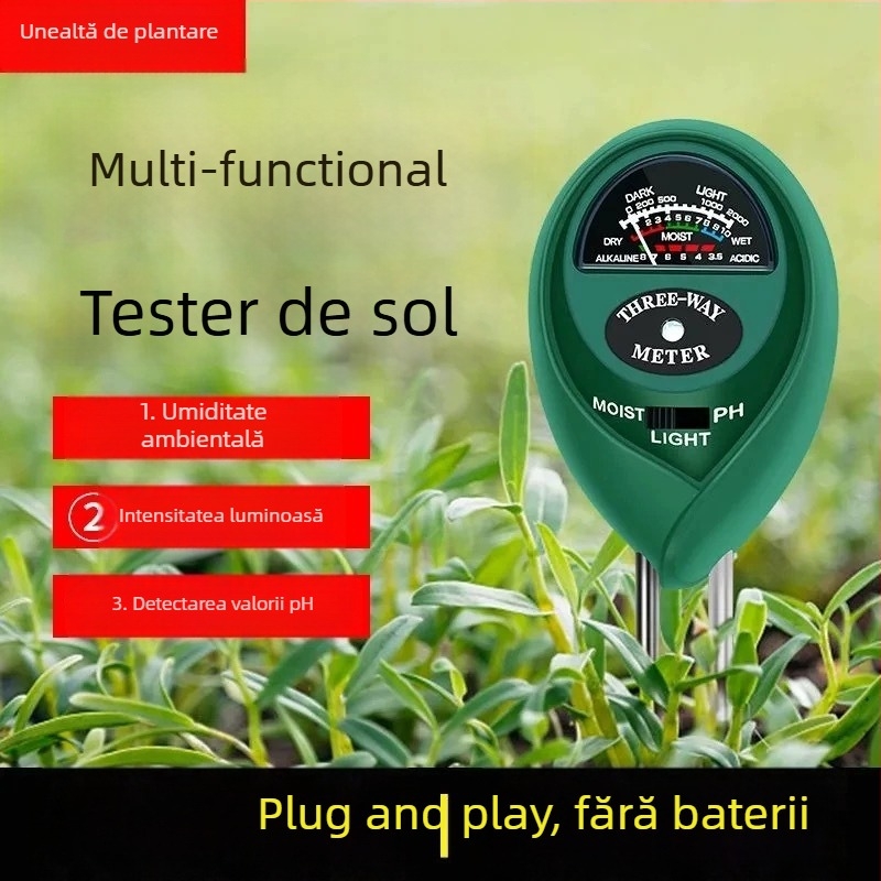 Tester de sol Kyushu garden, instrument de testare a solului, model Soil tester, greutate 0.1