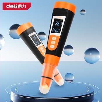 Pix test pH – Verificator portabil de pH pentru apă, interval 0.00–14.00 pH, precizie ±0.05 pH, compensare de temperatură 0.1–60°C, alimentare 1.5V×4, model DL339002