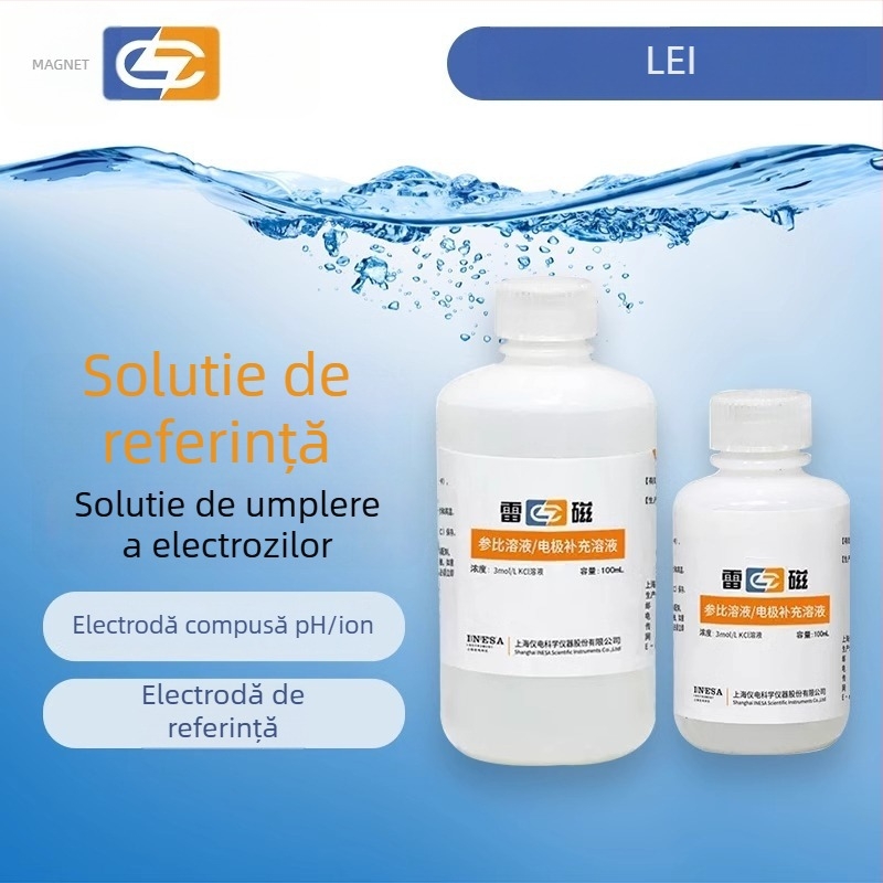 Solutie de umplere pentru electrozi pH și soluție de referință – Thunder magnet soluție de completare pentru electrozi, pentru analizatoare multiparametrice de calitate a apei