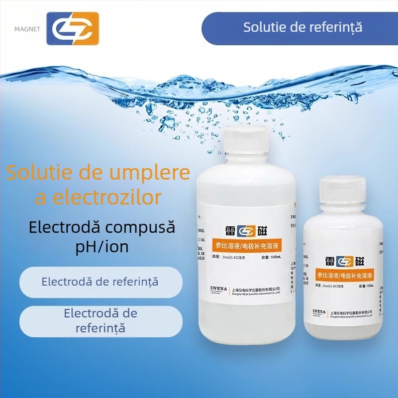 Solutie de umplere pentru electrozi pH și soluție de referință – Thunder magnet soluție de completare pentru electrozi, pentru analizatoare multiparametrice de calitate a apei