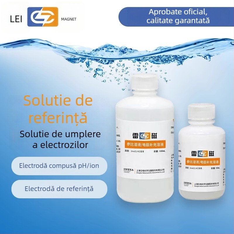 Solutie de umplere pentru electrozi pH și soluție de referință – Thunder magnet soluție de completare pentru electrozi, pentru analizatoare multiparametrice de calitate a apei