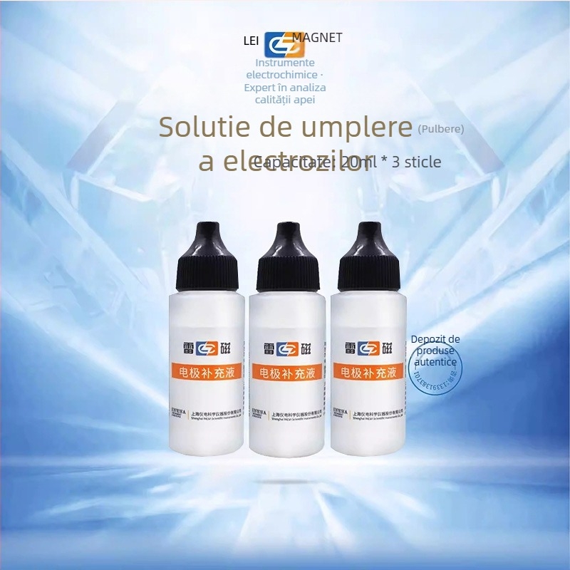 Solutie de umplere pentru electrozi pH și soluție de referință – Thunder magnet soluție de completare pentru electrozi, pentru analizatoare multiparametrice de calitate a apei