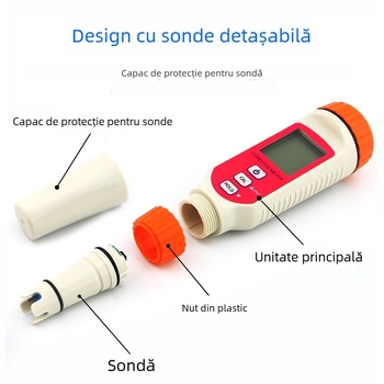 Analizator portabil de calitate a apei Hima AR8211+ cu teste de pH și salinitate