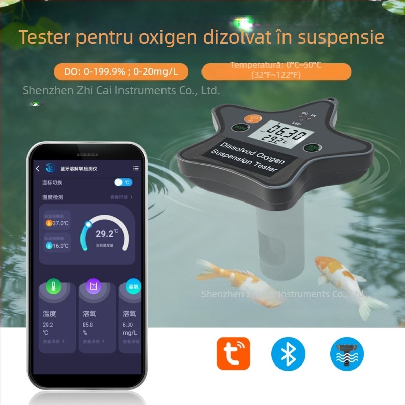 Do-BT088 Analizor online de calitate a apei pentru oxigen dizolvat – interval 0-20 mg/L, precizie ±3% f.s, rezoluție 0.1 mg/L, alimentare DC 5V