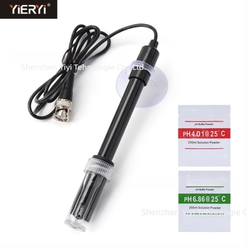 pH metru portabil cu sondă din sticlă, model TPH01120B, interval de măsurare 0.00-14.00 pH, compensare de temperatură 0-60 °C