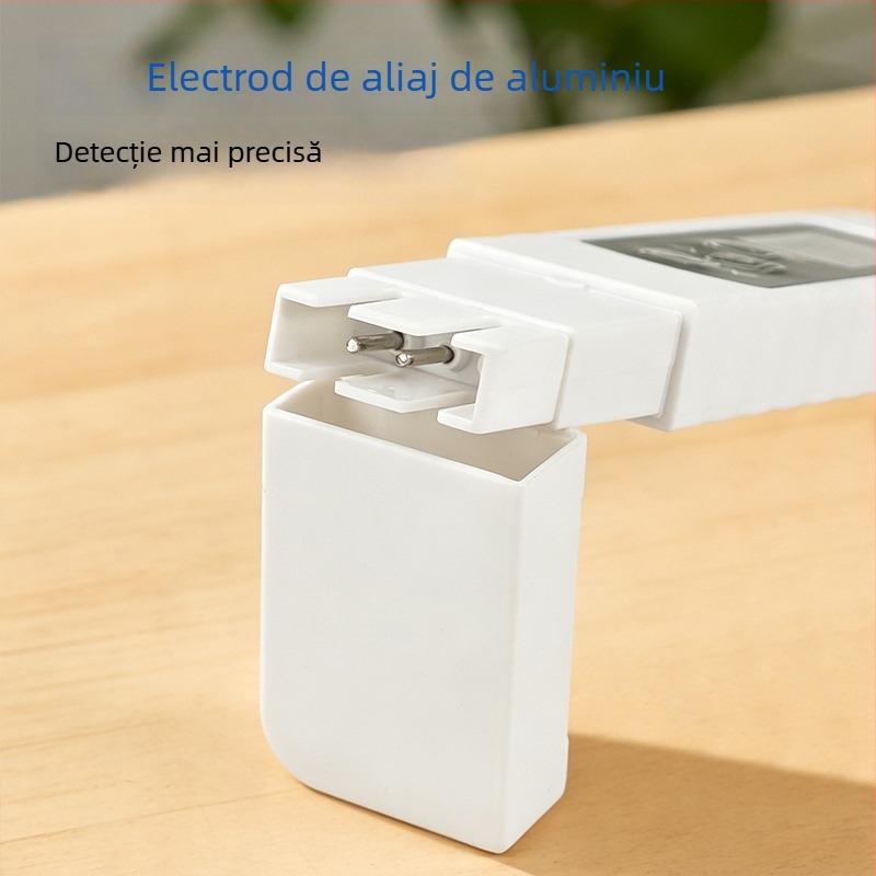 Detector portabil de calitate a apei TDS cu măsurare pH și oxigen dizolvat, interval 0–9999 ppm, conductivitate 0–9990 µS/cm, precizie 2%, alimentare 3V