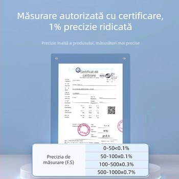 Tester portabil pentru calitatea apei TDS, Delixi Electric, model DECEMDI509A, interval 0-5000 ppm