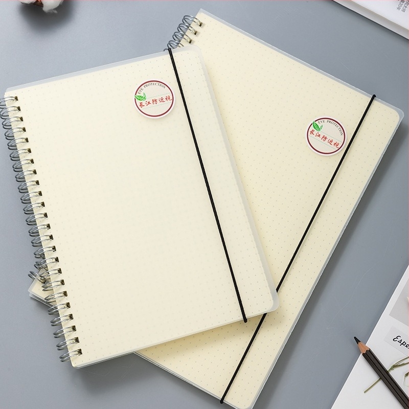 CJP carnet spiral pentru studenți, serie protecția ochilor, cu pătrățele, 80 pagini, hârtie 80 g/m², model XPHB580-41PH