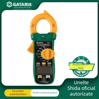 AE3502 Clește ampermetric AC/DC și multimetru digital — ecran digital de înaltă precizie, Sida/Sata