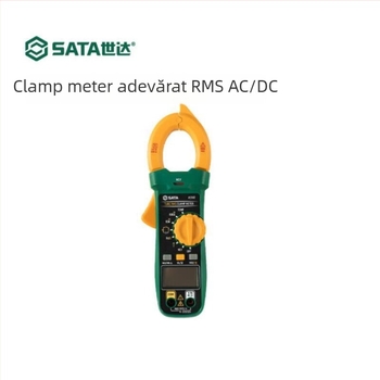 AE3502 Clește ampermetric AC/DC și multimetru digital — ecran digital de înaltă precizie, Sida/Sata