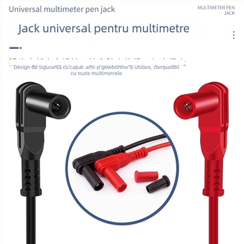 Stilou de test pentru multimetru 20 în 1, cu vârfuri din silicon interschimbabile și afișaj digital