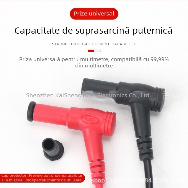 Multimetru digital 10A cu sonde de test universale pentru electricieni