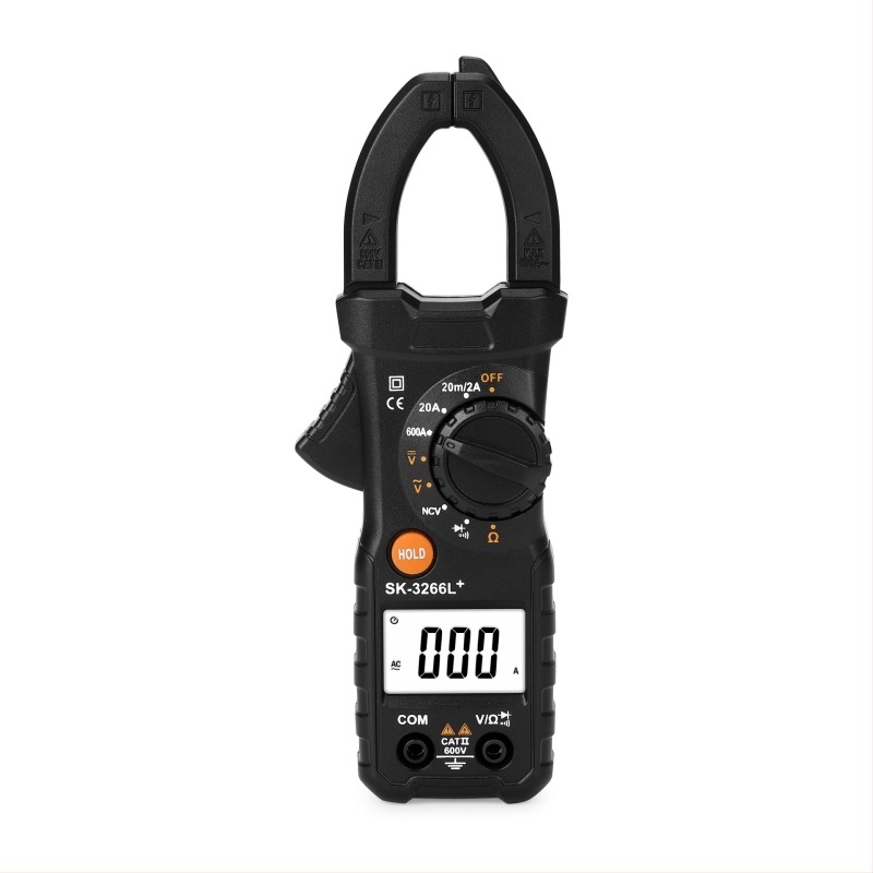 Ampermetru cu clemă SK3266L, afișaj digital, pentru întreținere electrică, marca Fnaokolr/Shengluguo
