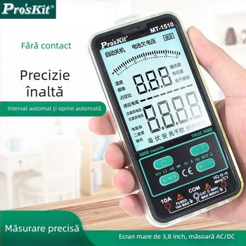 MT-1510 Multimetru digital — precizie înaltă, protecție anti-arzire, pentru electricieni
