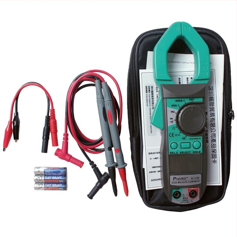 Pro'sKit MT-3109 Multimetru cu clemă, 600V/400A, 3999 măsurători