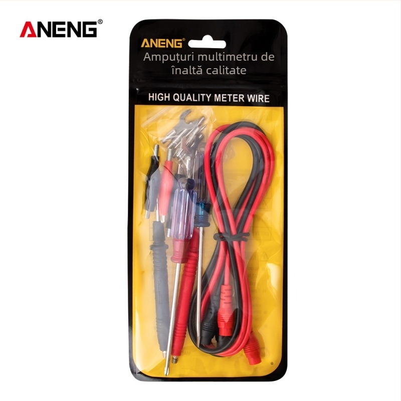 ANENG PT1020+ Kit de sonde pentru multimetru cu vârfuri înlocuibile pentru inspecție și întreținere electrică