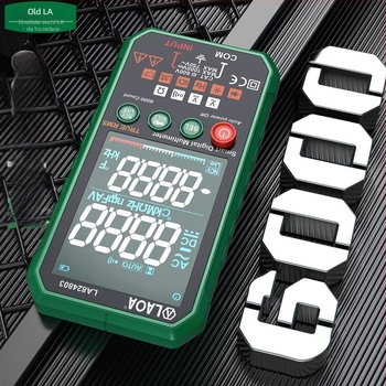 Multimetru digital, portabil, precizie înaltă, protecție anti-arzire, măsurare automată a intervalului, multifuncțional