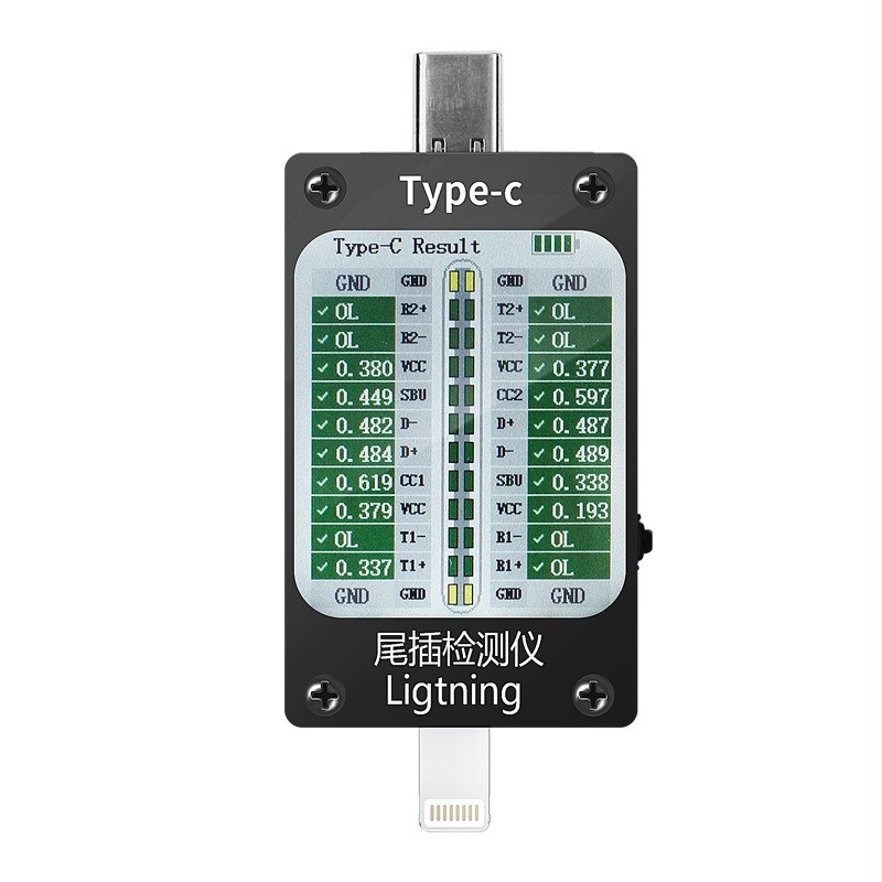 Rui Gao Instrument automat de detectare a conectorului USB-C, cu gamă completă, pentru repararea telefoanelor