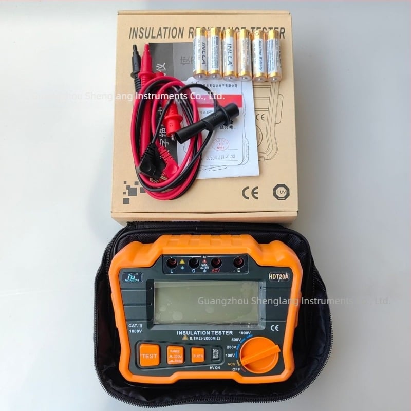 HDT20A tester de rezistență la izolație 1000V cu afișaj digital