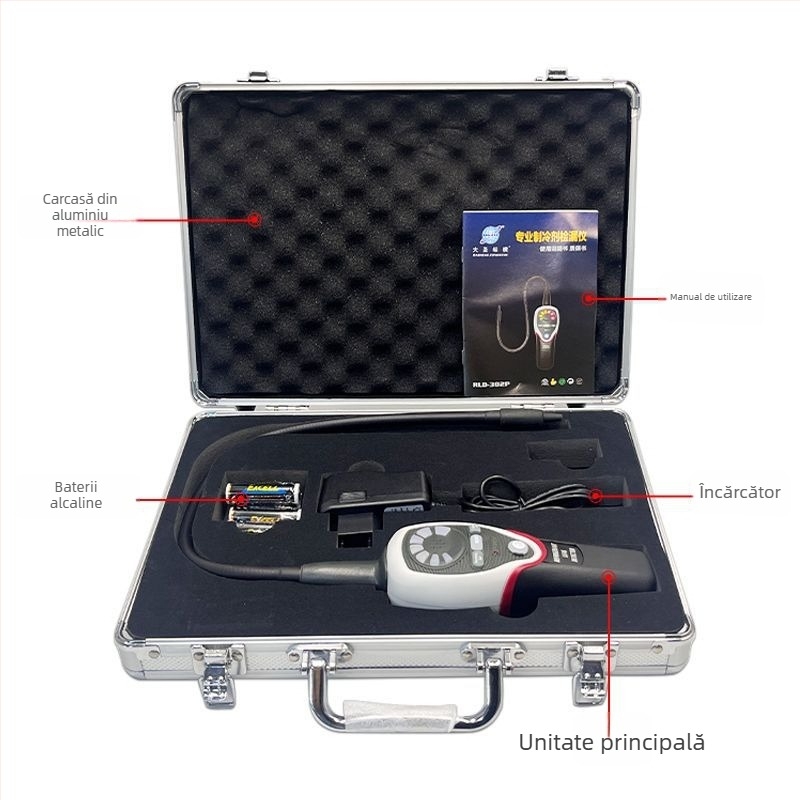 Detector de scurgeri gaze Dasheng RLD-382P Freon în sistemele de climatizare