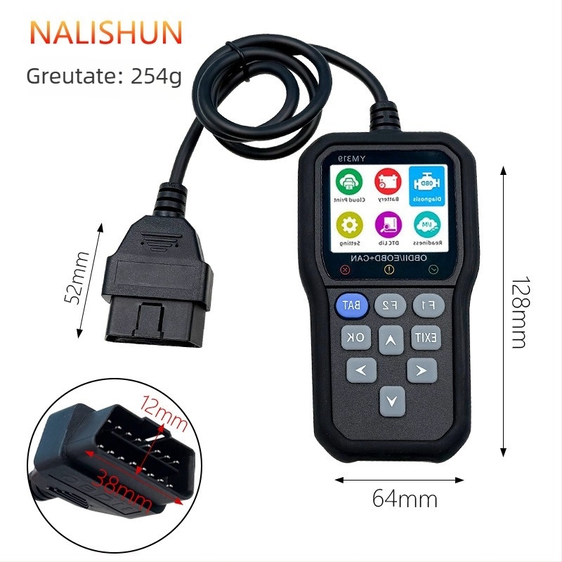 Instrument de diagnoză a motorului, 12V, Tk209, Universal, -20°C până la 70°C